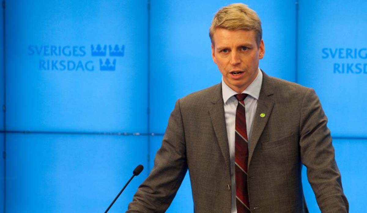 Per Bolund. Foto: Miljöpartiet. 